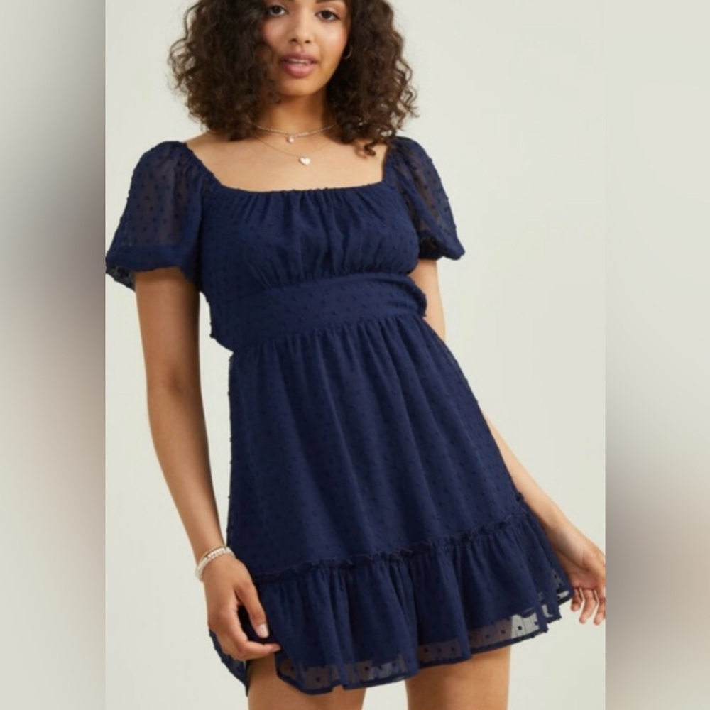 Altar'd State Deep Blue Dress